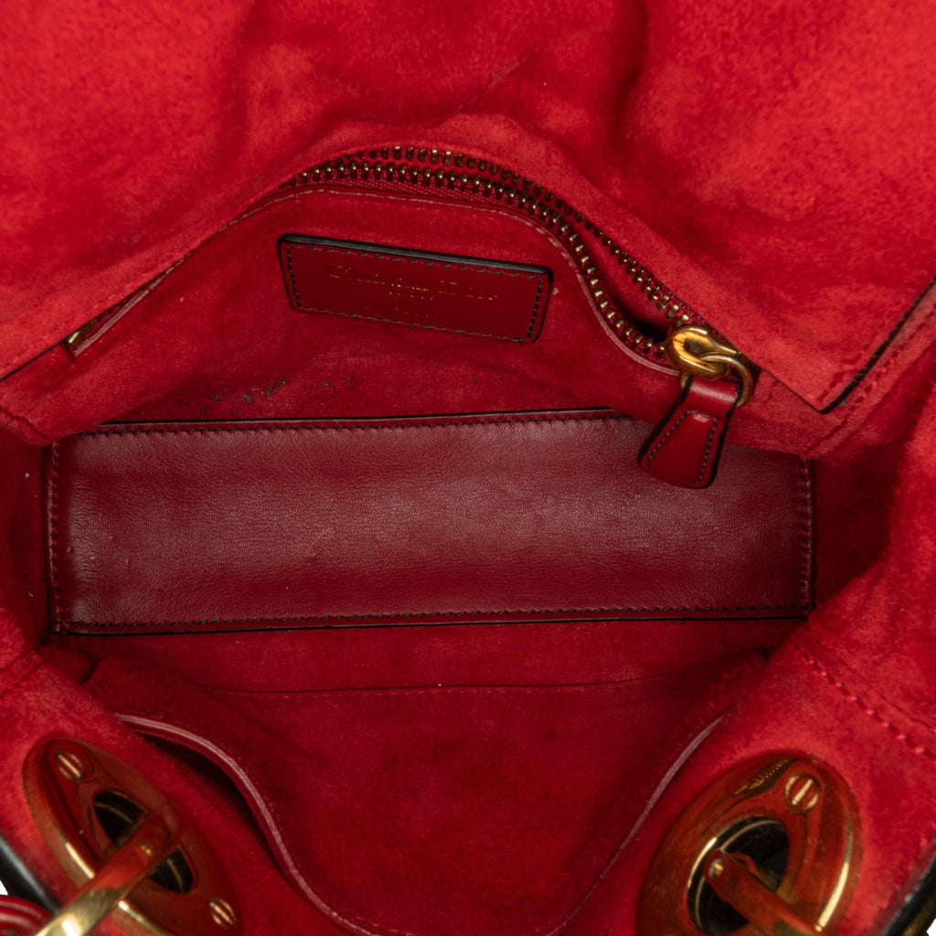Dior Mini Lambskin Cannage Studded Supple Lady Dior (SHG-eybgJi)