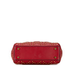 Dior Mini Lambskin Cannage Studded Supple Lady Dior (SHG-fo71iV)
