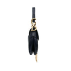 Dior Mini Leather Saddle Bag (SHG-SdNmmH)