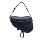 Dior Mini Leather Saddle Bag (SHG-lCrEYM)