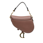 Dior Mini Leather Saddle Bag (SHG-yOAanD)