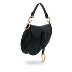 Dior Mini Leather Saddle Bag (SHG-vgQEIu)