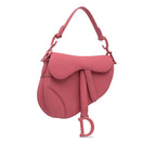 Dior Mini Leather Saddle Bag (SHG-zDtD0i)