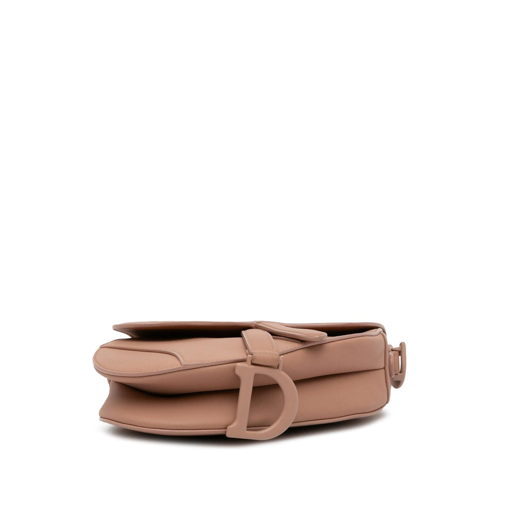 Dior Mini Leather Saddle Bag (SHG-pSmJ0Z)