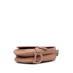 Dior Mini Leather Saddle Bag (SHG-pSmJ0Z)