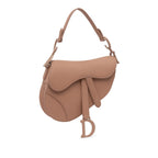 Dior Mini Leather Saddle Bag (SHG-pSmJ0Z)