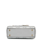 Dior Mini Metallic Calfskin Cannage Supple Lady Dior (SHG-SgmKqY)