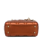 Dior Mini Metallic Calfskin Cannage Supple Lady Dior (SHG-aOccnA)