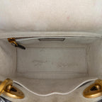 Dior Mini Metallic Glazed Calfskin Lady Dior (SHG-EIJVej)