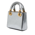 Dior Mini Metallic Glazed Calfskin Lady Dior (SHG-EIJVej)