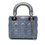 Dior Mini Metallic Lambskin Cannage Lady Dior (SHG-N1MHIR)
