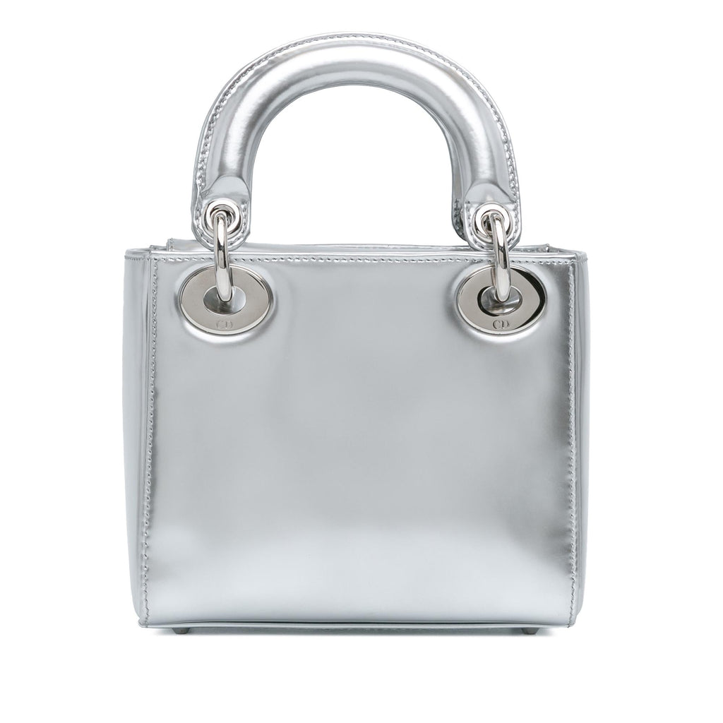 Dior Mini Metallic Patent Lady Dior (SHG-bP2oY2)