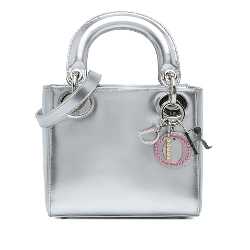 Dior Mini Metallic Patent Lady Dior (SHG-bP2oY2)