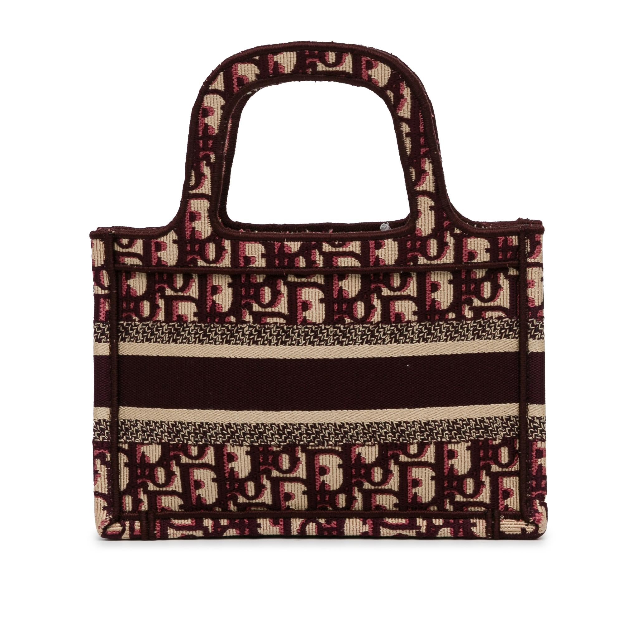 Dior Mini Oblique Book Tote (SHG-9NZple)