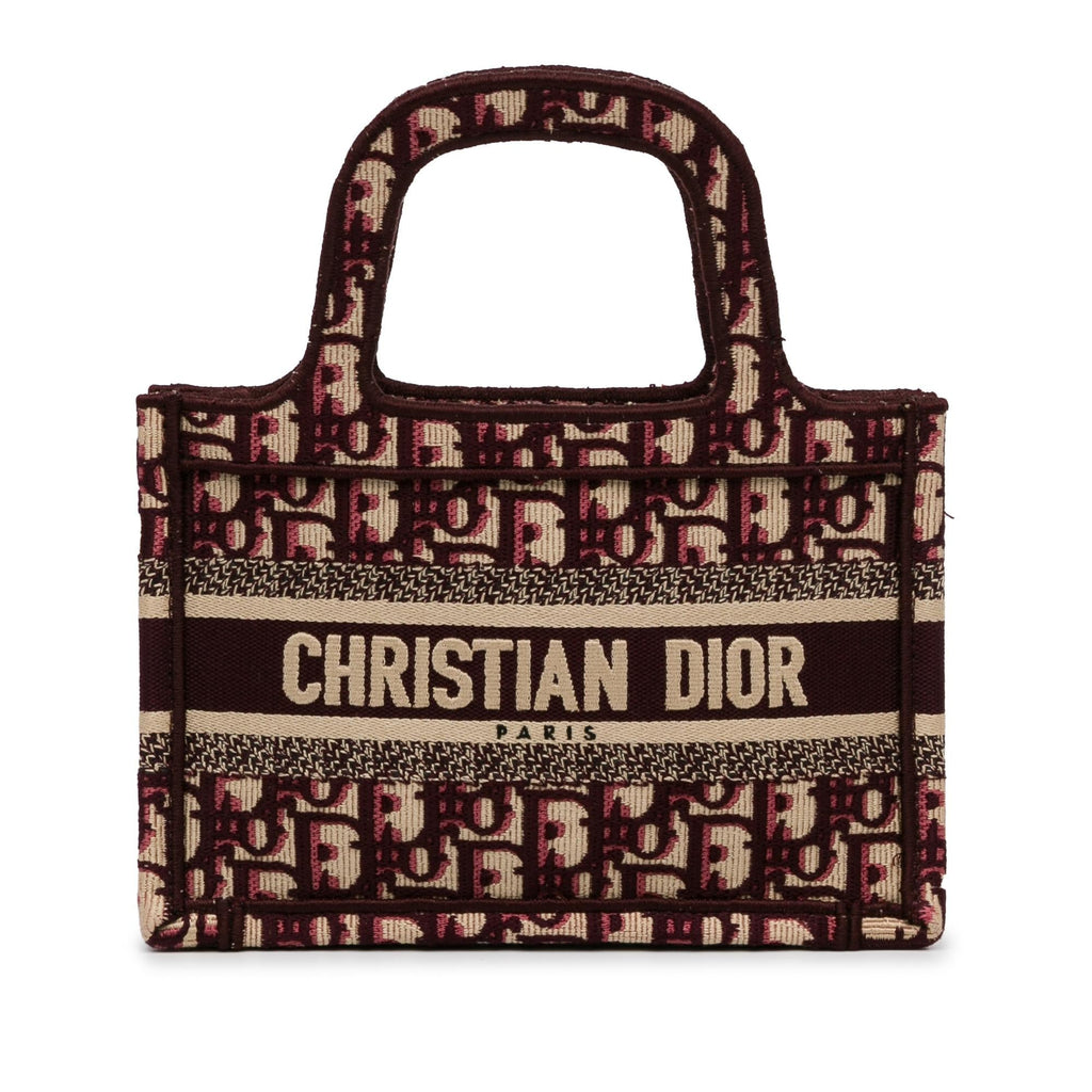 Dior Mini Oblique Book Tote (SHG-9NZple)