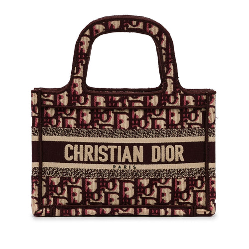Dior Mini Oblique Book Tote (SHG-9NZple)