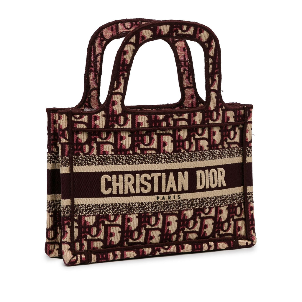 Dior Mini Oblique Book Tote (SHG-9NZple)