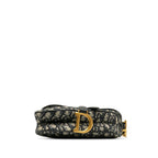 Dior Mini Oblique Canvas Saddle Bag (SHG-FZEmj0)