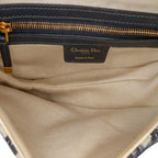Dior Mini Oblique Canvas Saddle Bag (SHG-pDeqxx)
