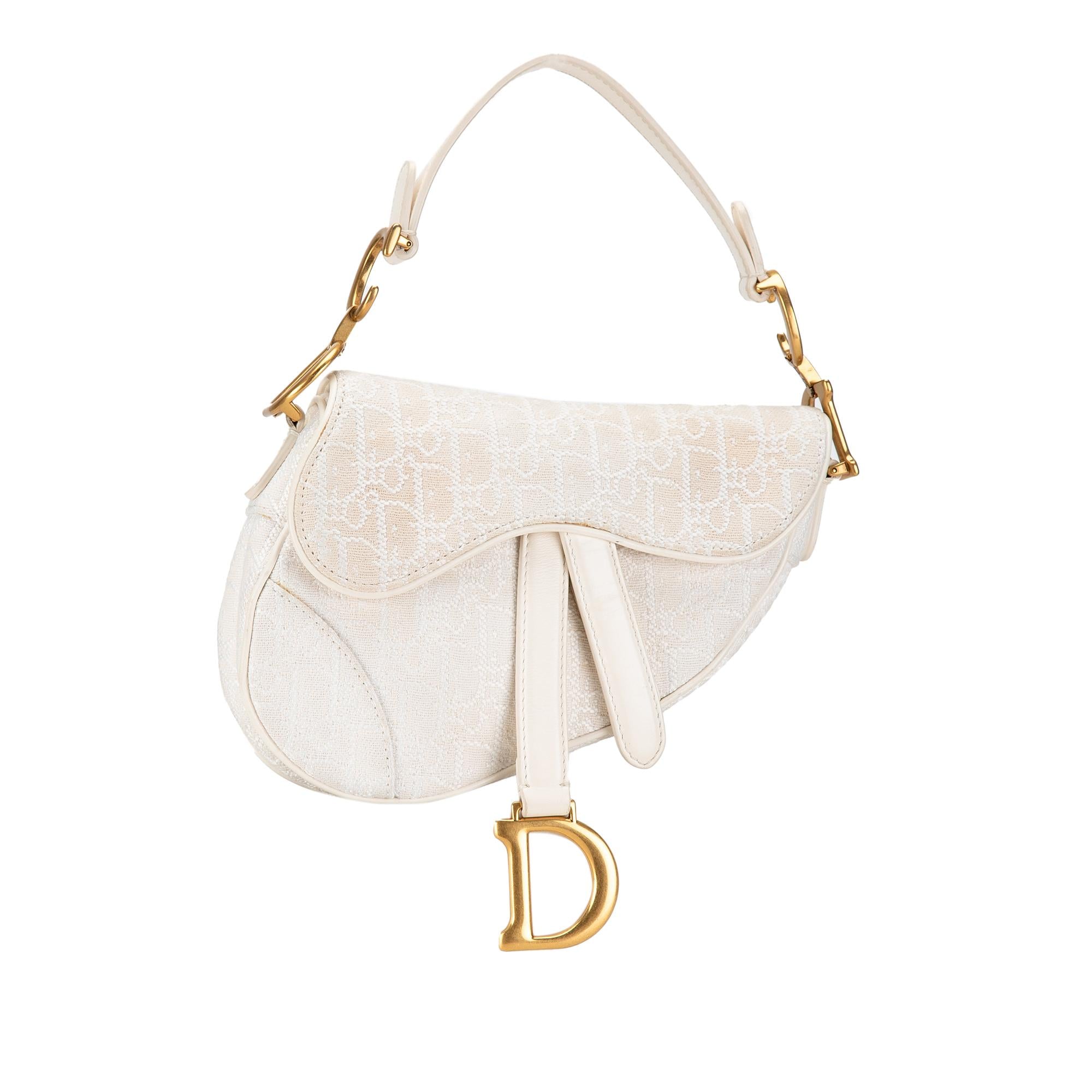 Dior Mini Oblique Saddle Bag (SHG-YfHgng)