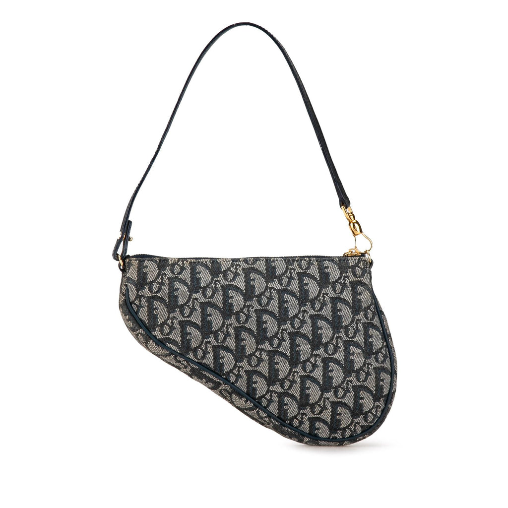 Dior Mini Oblique Saddle Pochette (SHG-sQyfuU)