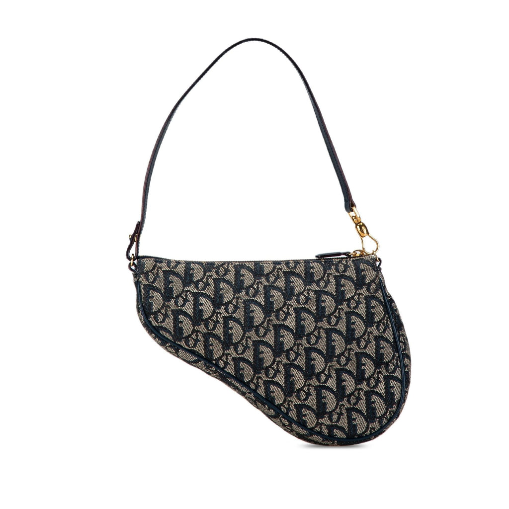 Dior Mini Oblique Saddle Pochette (SHG-ViDvSV)
