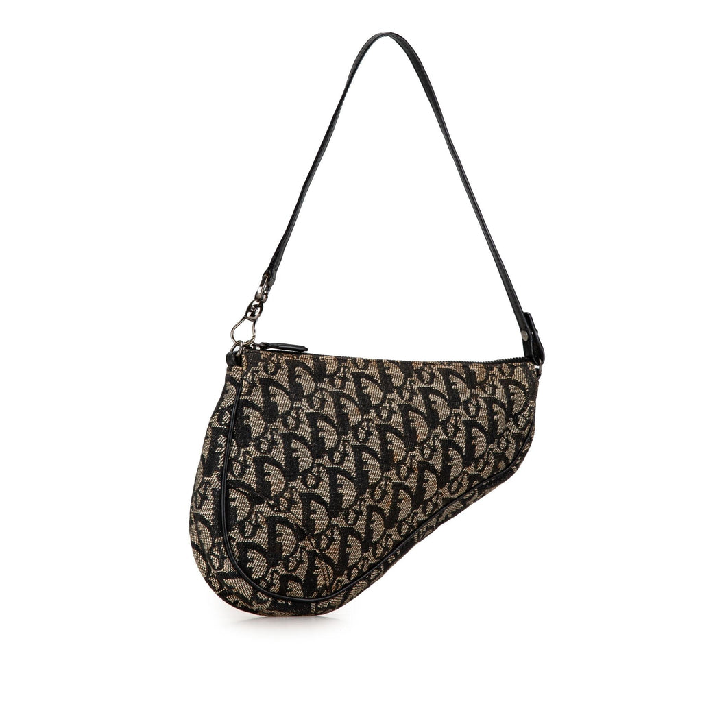 Dior Mini Oblique Saddle Pochette (SHG-dwa7cW)