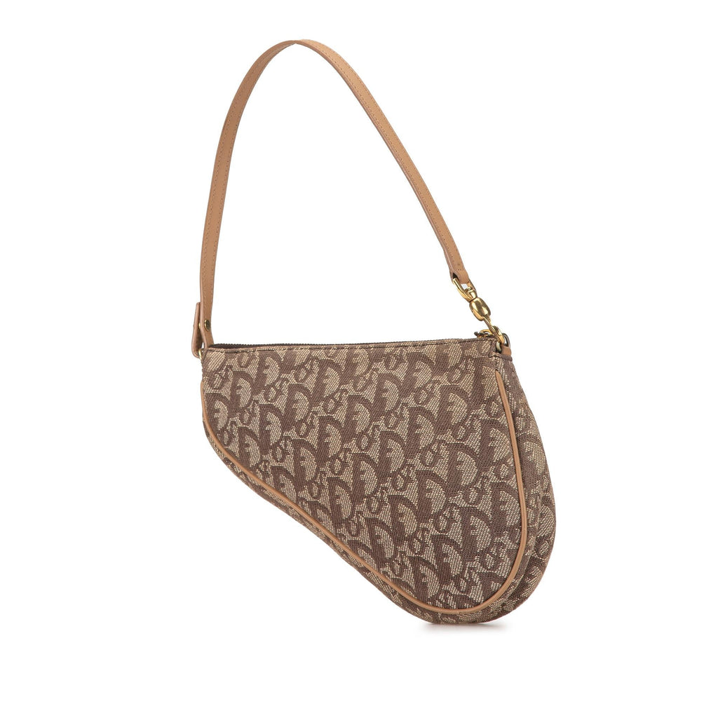 Dior Mini Oblique Saddle Pochette (SHG-LwZrxk)