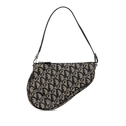 Dior Mini Oblique Saddle Pochette (SHG-I8HllM)