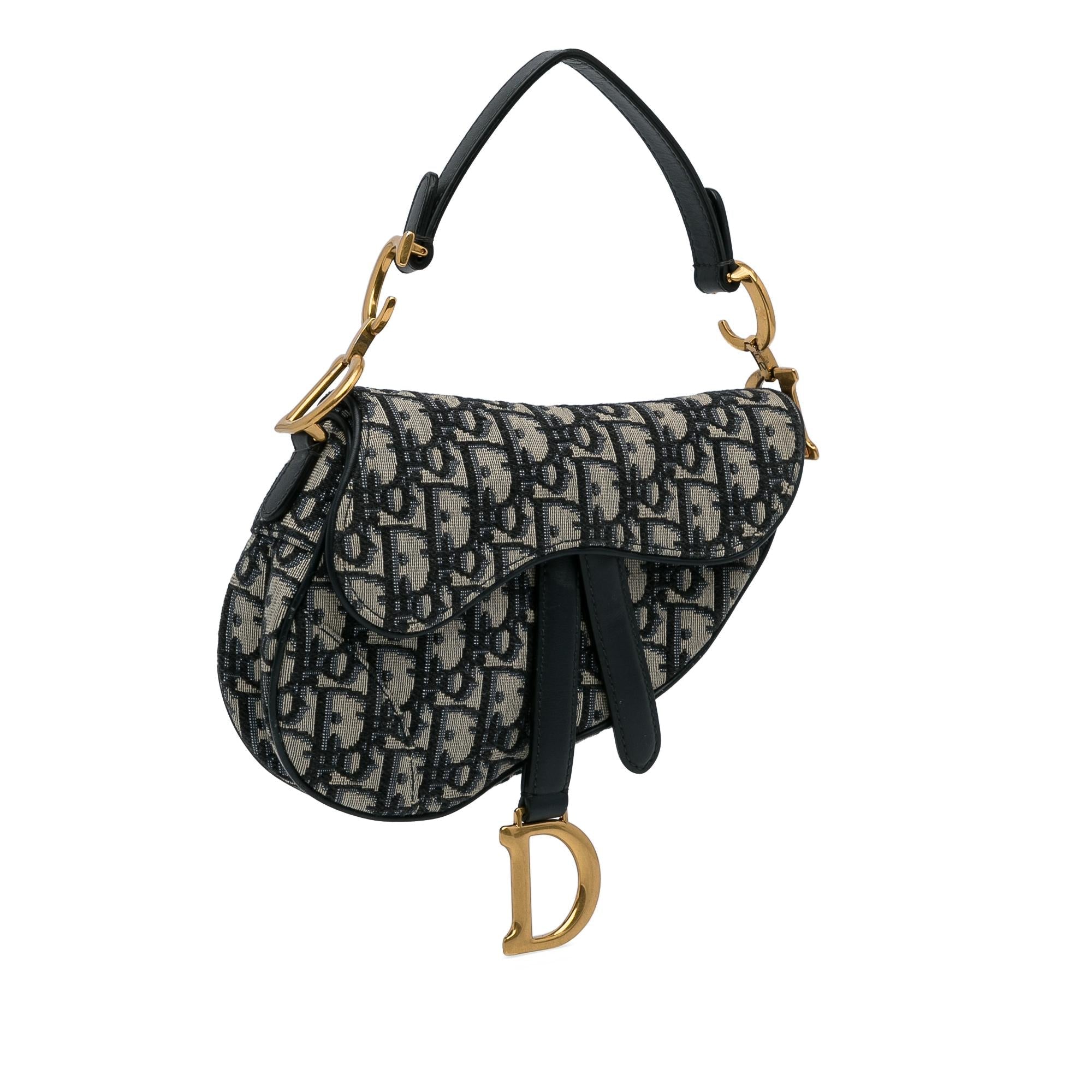 Dior Mini Oblique Saddle (SHG-h5u4Hx)