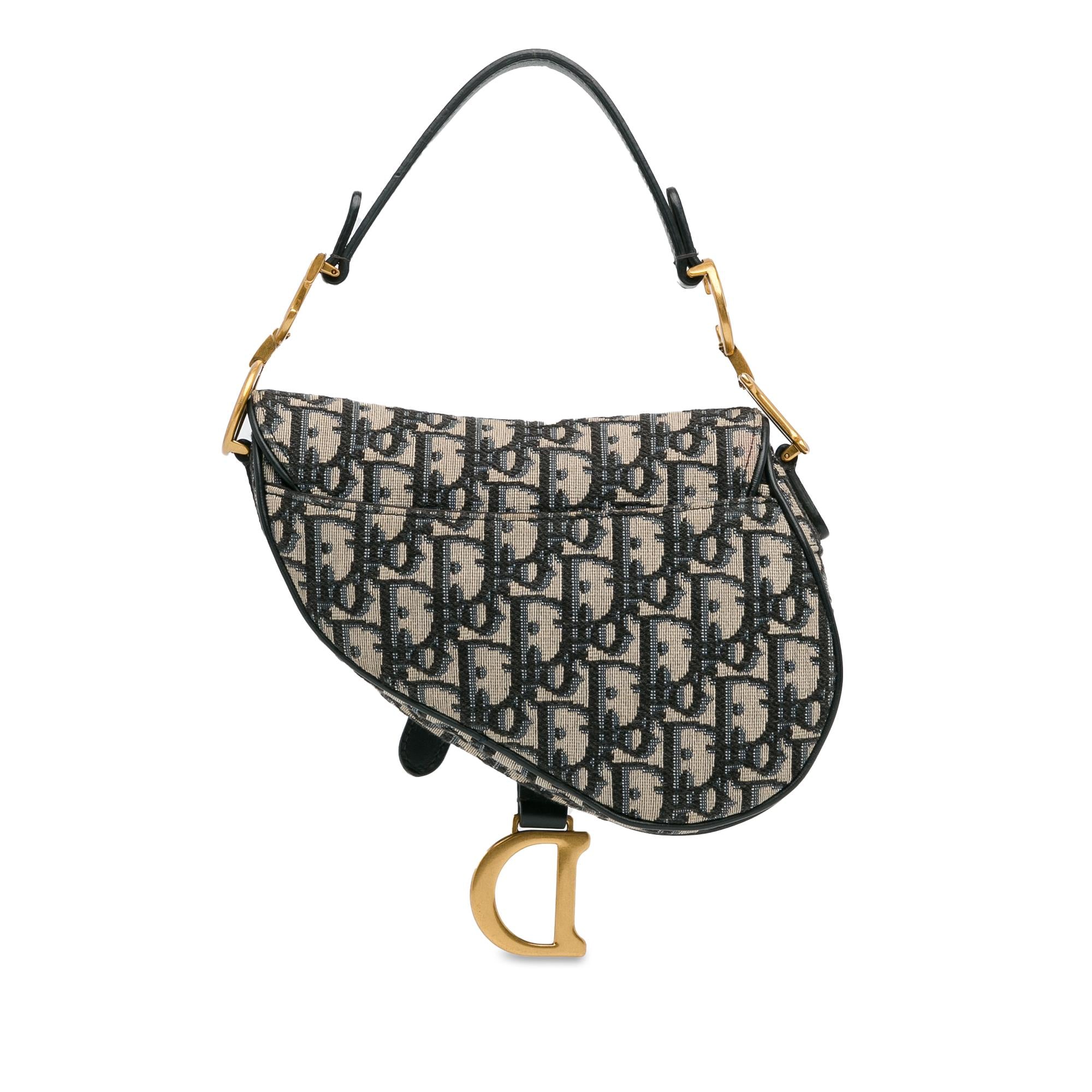 Dior Mini Oblique Saddle (SHG-NMrYWy)