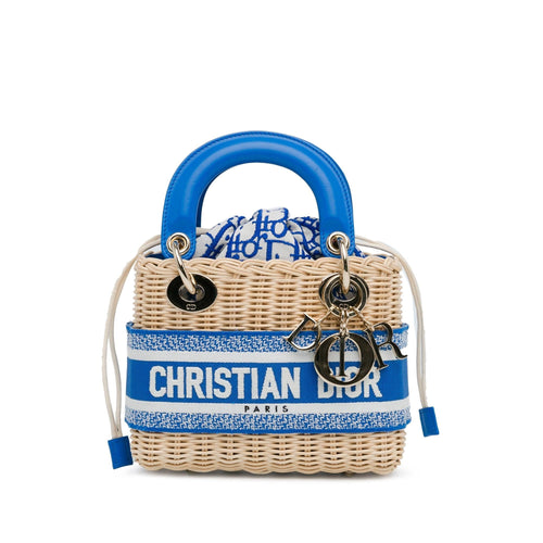 Dior Mini Oblique Wicker Lady Dior (SHG-YGhMpn)