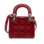 Dior Mini Patent Cannage Lady Dior (SHG-FguC4T)