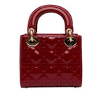 Dior Mini Patent Cannage Lady Dior (SHG-tnziLP)