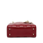 Dior Mini Patent Cannage Lady Dior (SHG-vBj1UP)