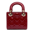 Dior Mini Patent Cannage Lady Dior (SHG-5cWfM7)