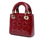 Dior Mini Patent Cannage Lady Dior (SHG-5jmUhi)