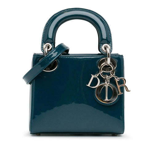 Dior Mini Patent Lady Dior (SHG-jtfq5b)
