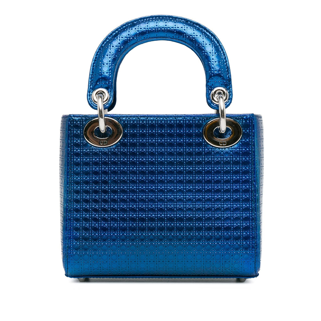 Dior Mini Patent Microcannage Lady Dior (SHG-TNloAX)