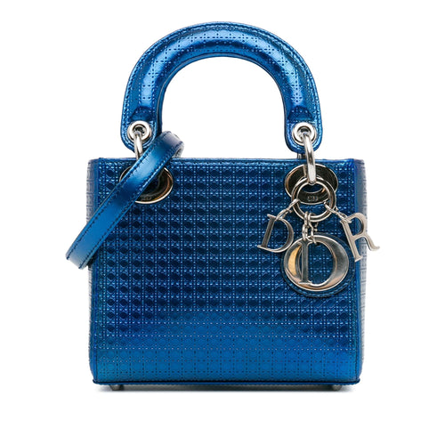 Dior Mini Patent Microcannage Lady Dior (SHG-TNloAX)