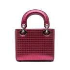 Dior Mini Patent Microcannage Lady Dior (SHG-dlqrB7)