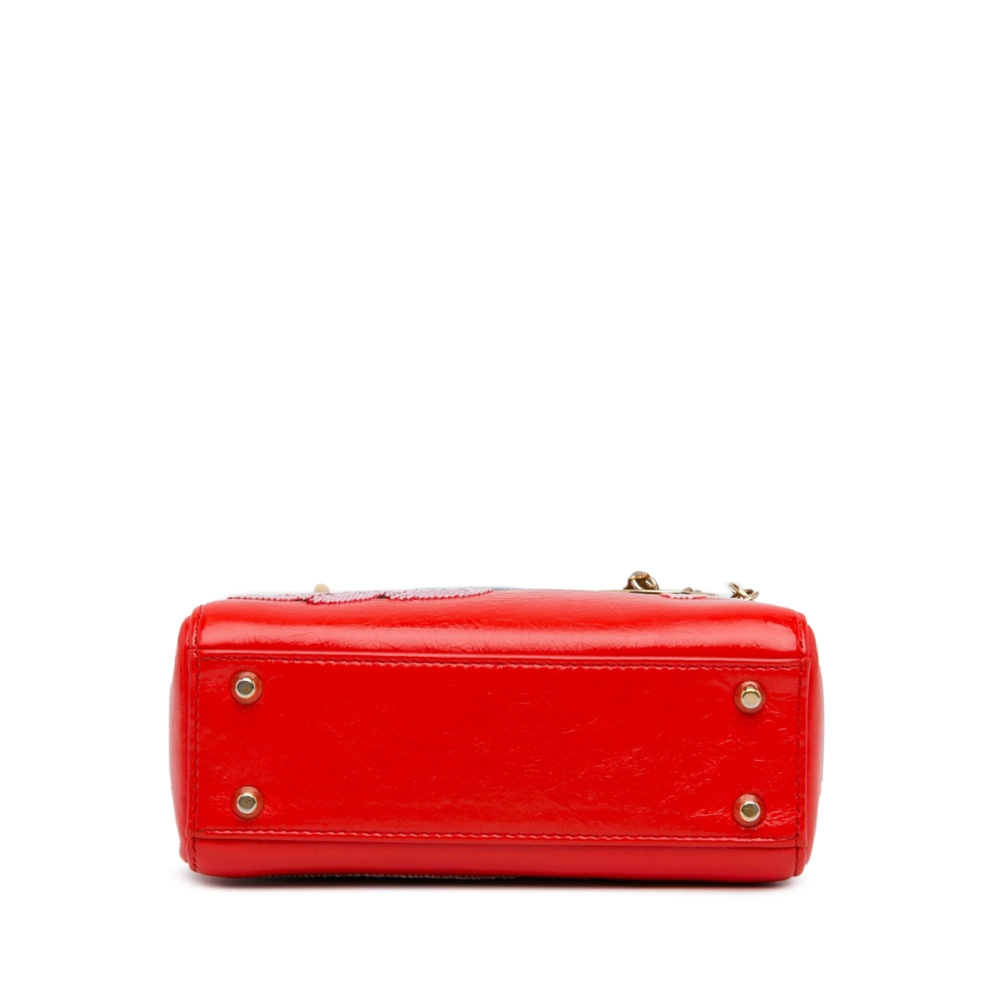 Dior Mini Sequin Embellished Lady Dior (SHG-g58vqy)