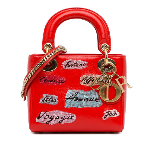 Dior Mini Sequin Embellished Lady Dior (SHG-g58vqy)