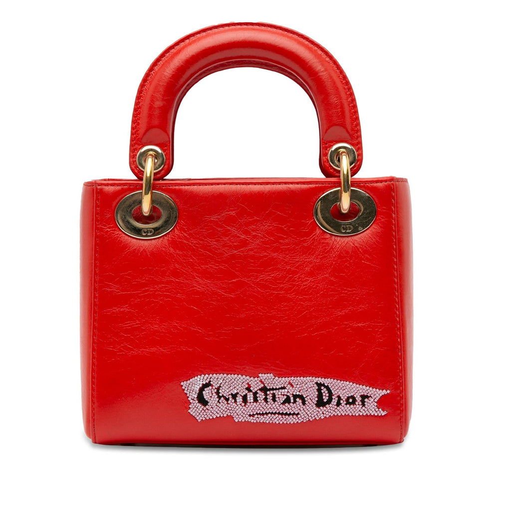Dior Mini Sequin Embellished Lady Dior (SHG-SwudPO)