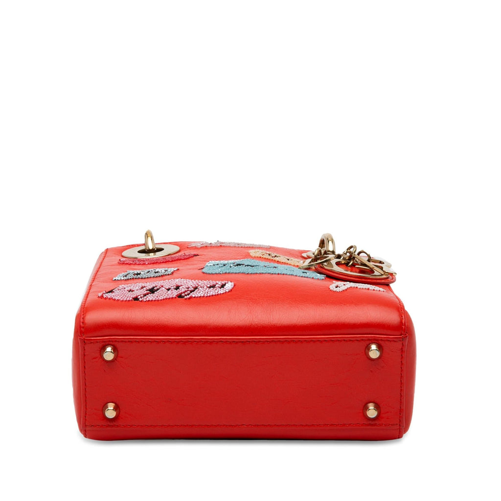 Dior Mini Sequin Embellished Lady Dior (SHG-SwudPO)