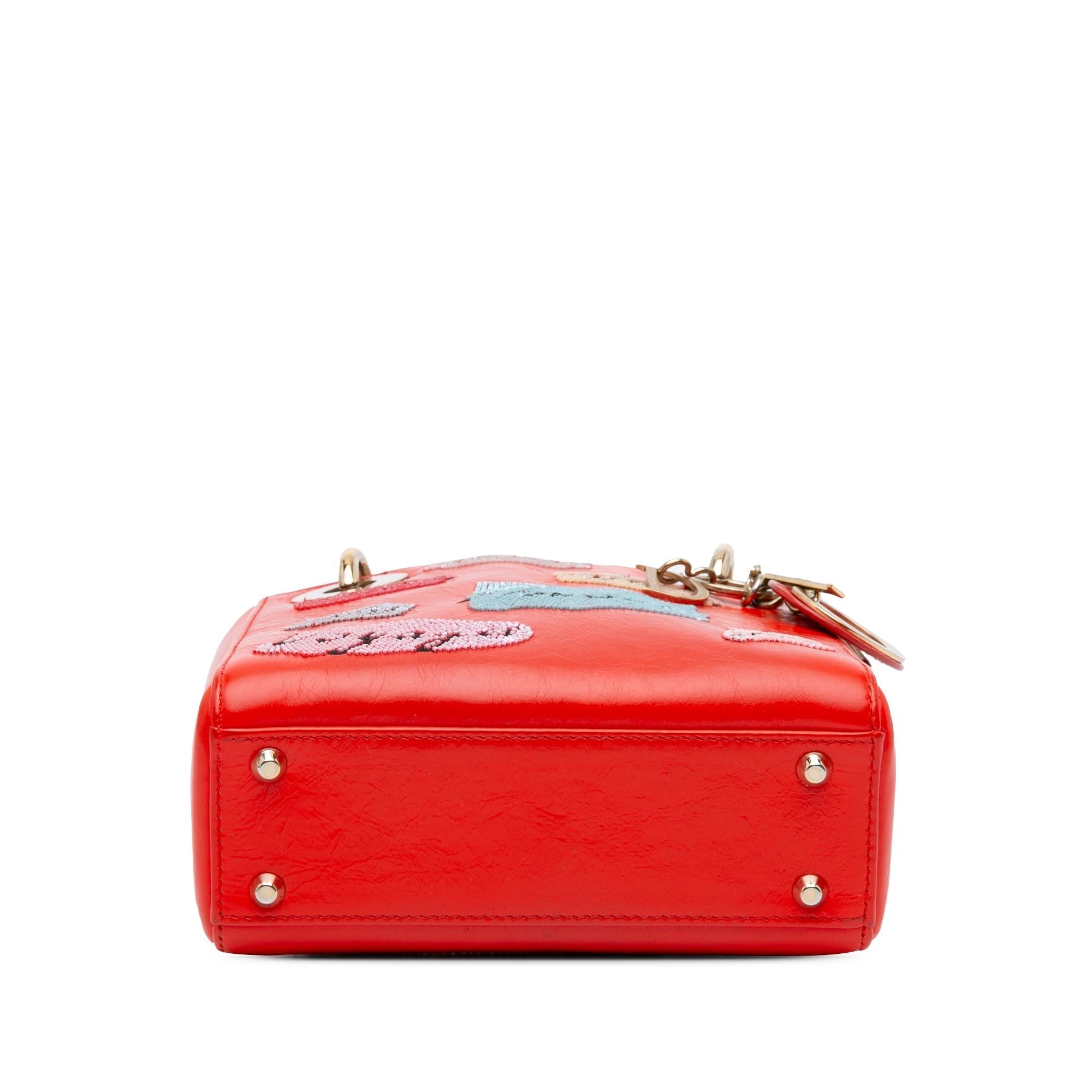 Dior Mini Sequin Embellished Lady Dior (SHG-Ocdczz)