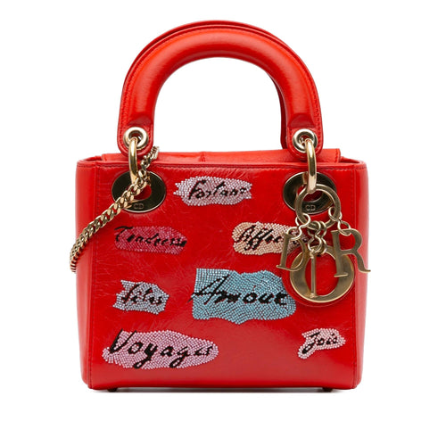 Dior Mini Sequin Embellished Lady Dior (SHG-Ocdczz)