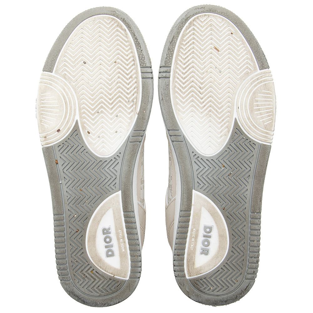 Dior Oblique Calfskin Nubuck Low Top Sneakers - Size 8.5 / 38.5 (SHF-19913)