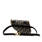 Dior Oblique Canvas Saddle Belt Bag (SHG-eu4SAa)