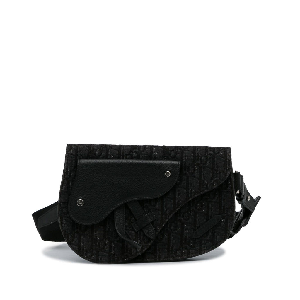 Dior Oblique Canvas Saddle Messenger Bag (SHG-of9ptW)
